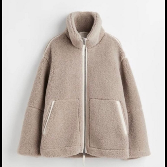 NWT Teddy  Bear 🧸 Jacket H&M - Picture 1 of 3